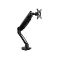 Single Monitor Arm Mount with 2 USB Ports Black
